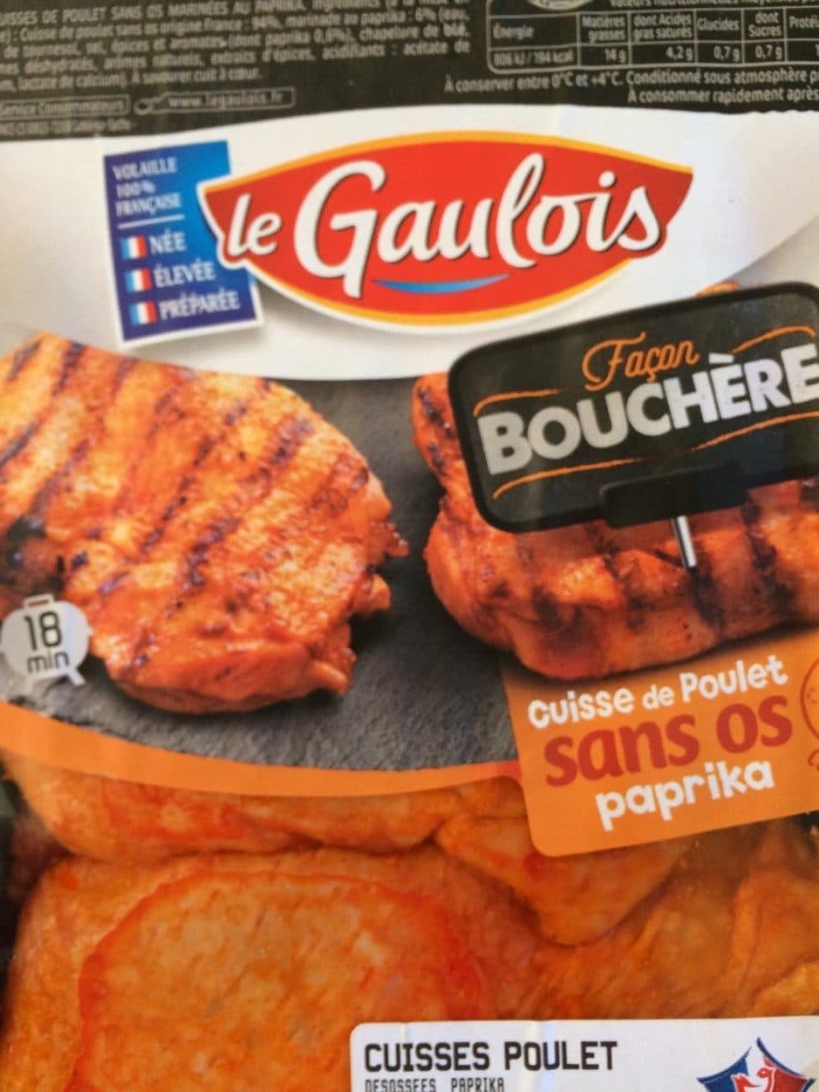 Le Gaulois Cuisse de pouket paprika packshot