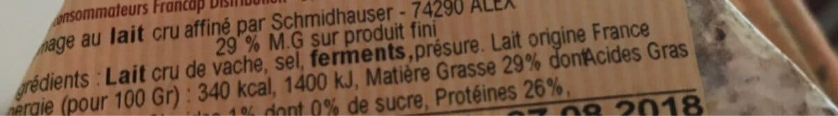Open Food Facts Tomme de Savoie packshot