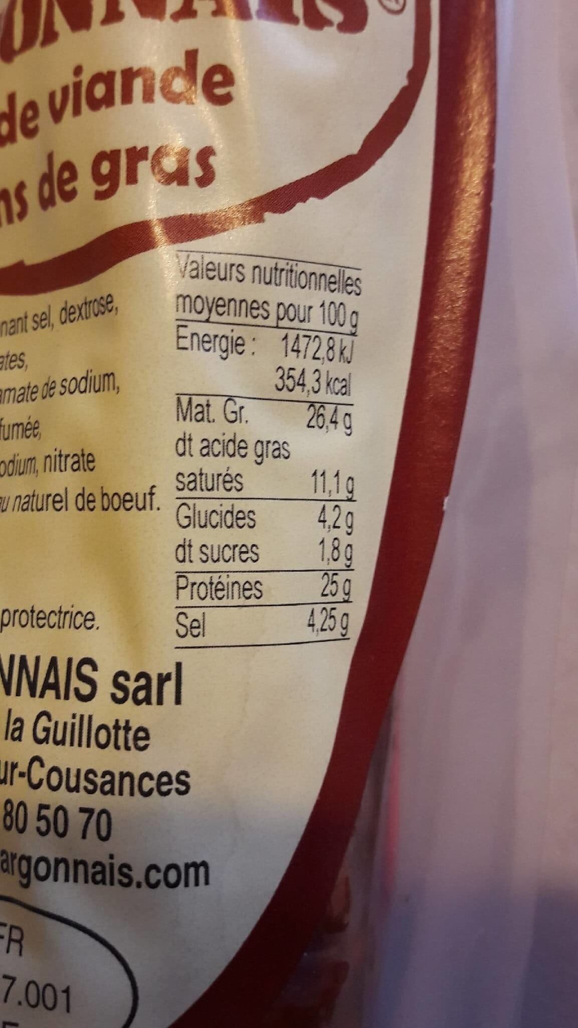 Open Food Facts Chorizo packshot
