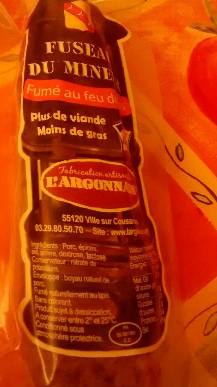 L'argonnais Fuseau du mineur packshot