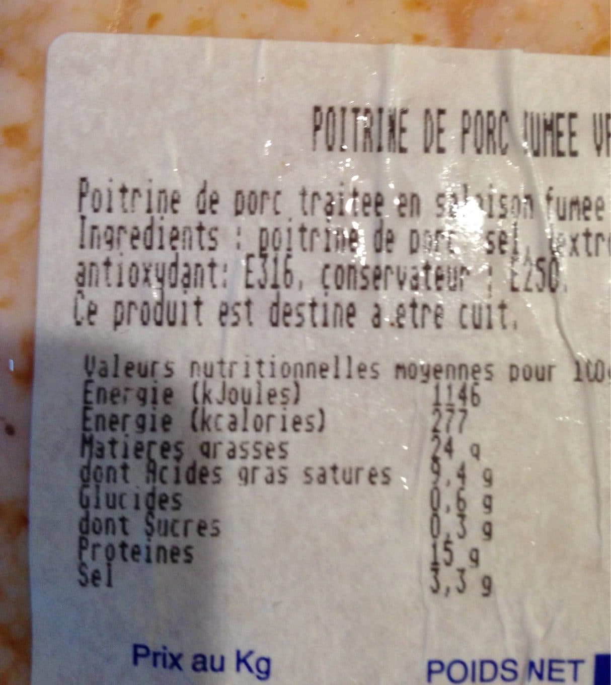 Férial Porc demi-sel à mijoter packshot