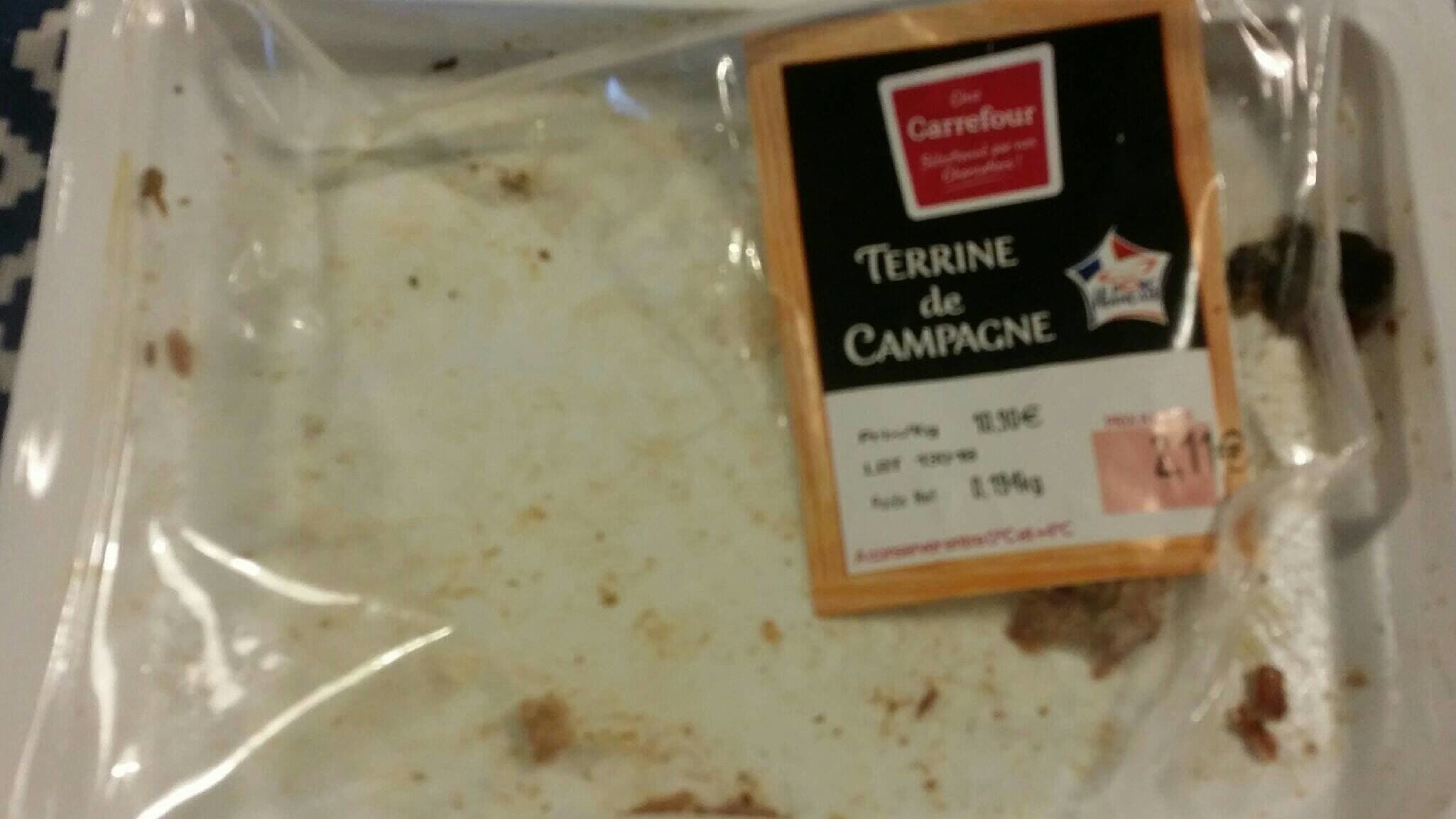 Chez Carrefour Terrine de campagne packshot