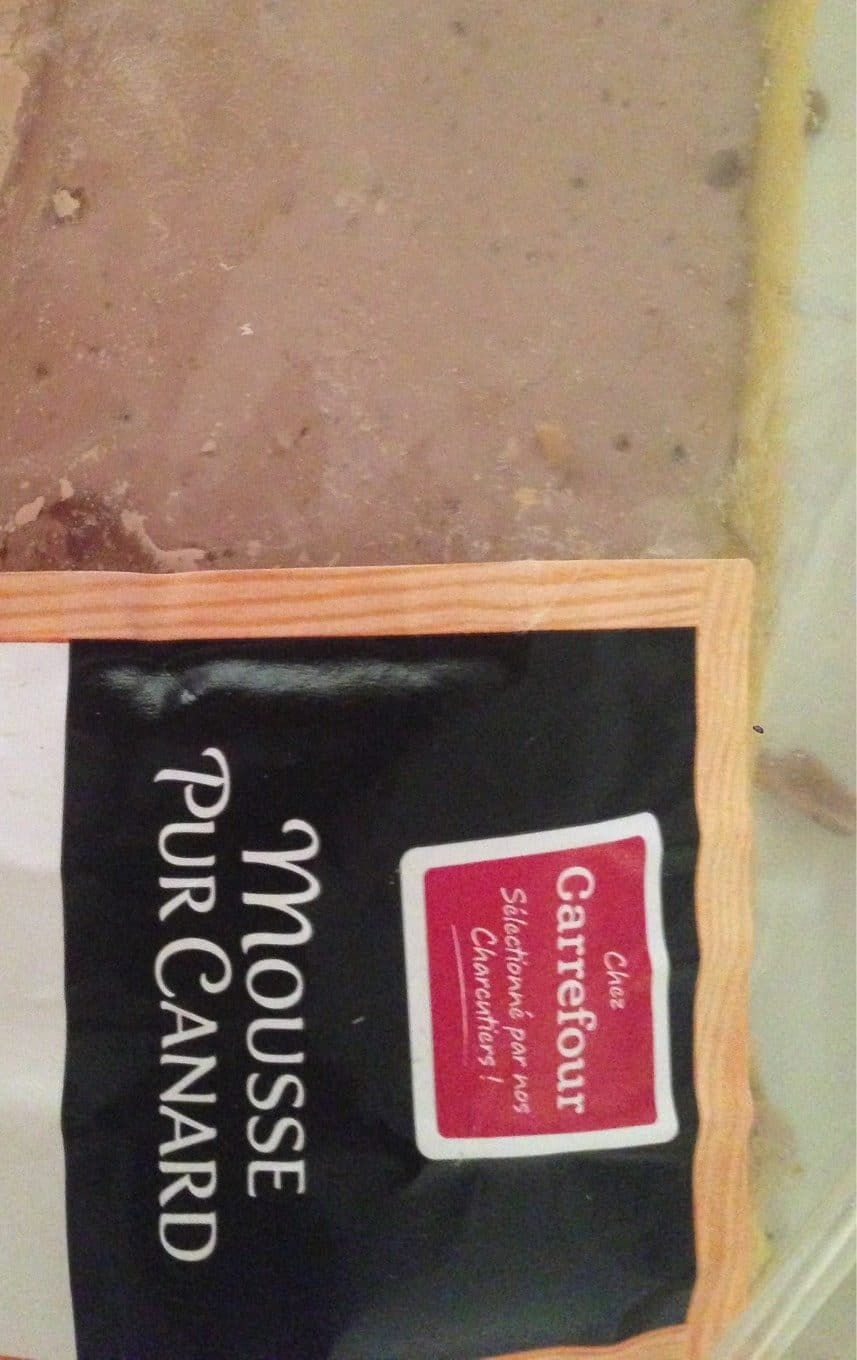 Carrefour Charcuterie Mousse pur canard packshot
