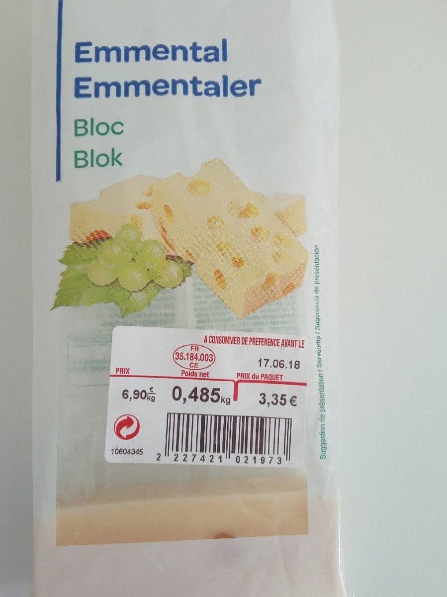 Open Food Facts Emmental packshot
