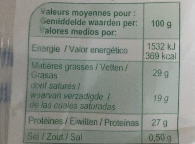 Open Food Facts Emmental packshot