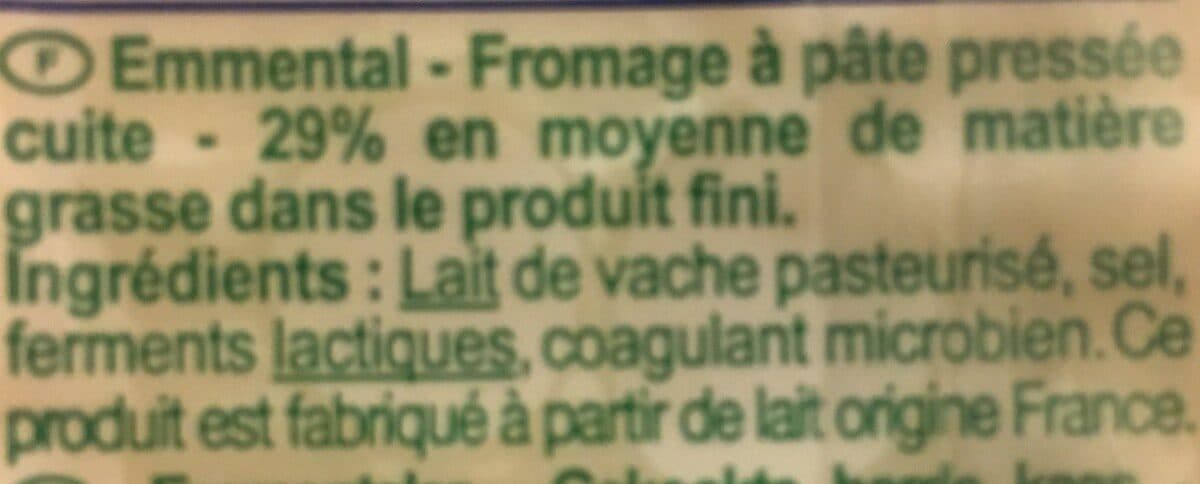 Open Food Facts Emmental packshot
