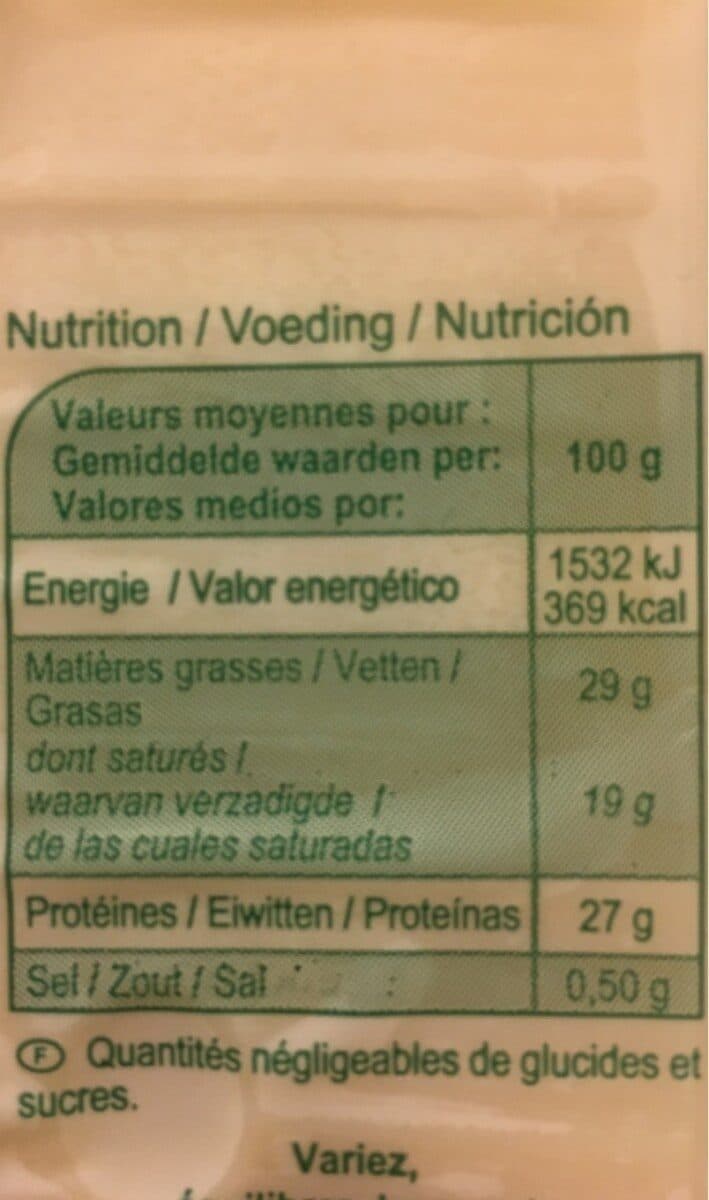Open Food Facts Emmental packshot