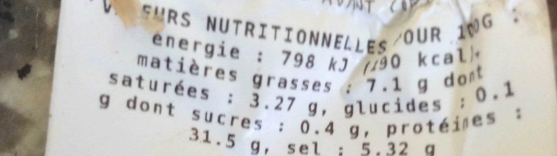 Open Food Facts Lonzo fumé packshot