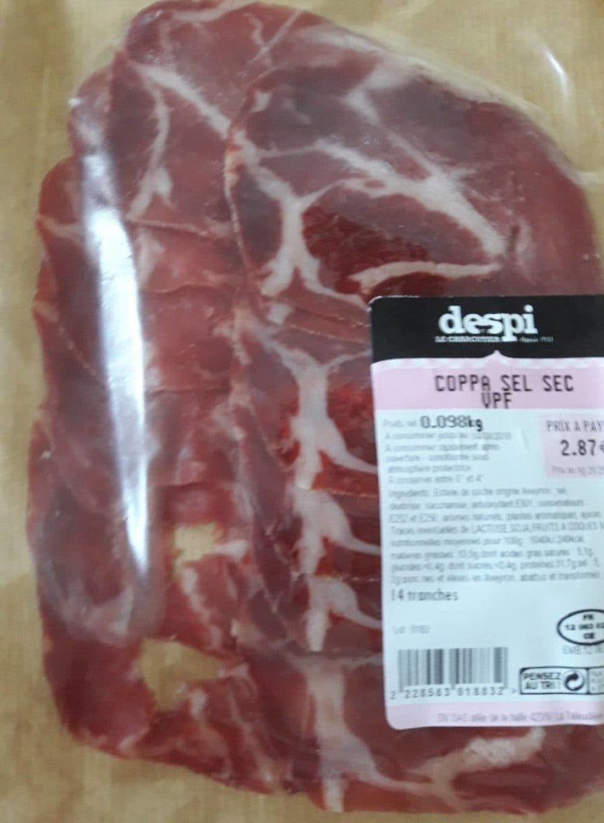 Open Food Facts Coppa sek sec vpf packshot