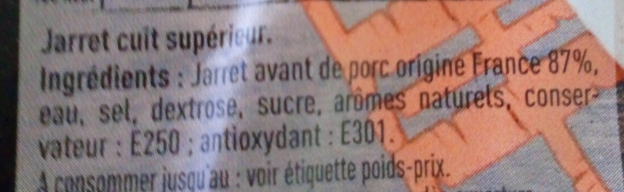 Tendre & Plus Jarret cuit supérieur packshot