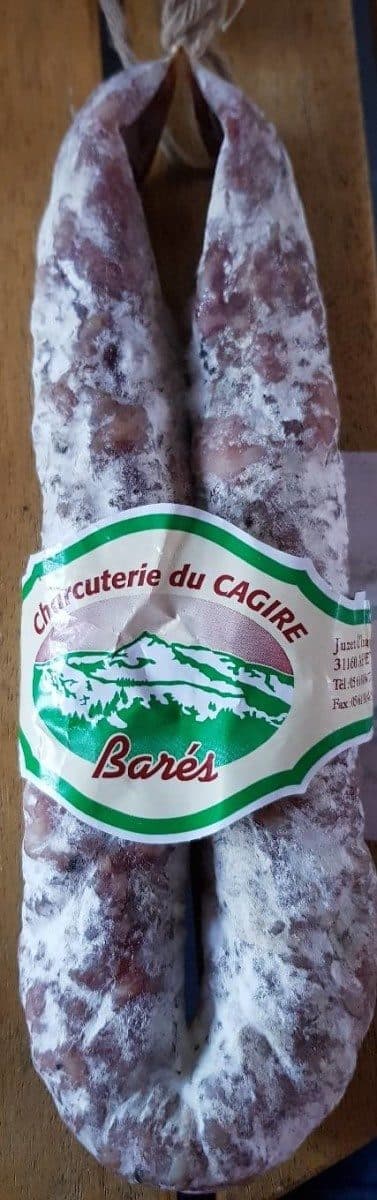 Open Food Facts Saucisse sèche packshot
