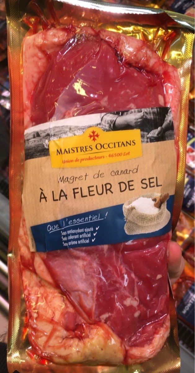 Open Food Facts Magret de canard a la fleur de sel packshot