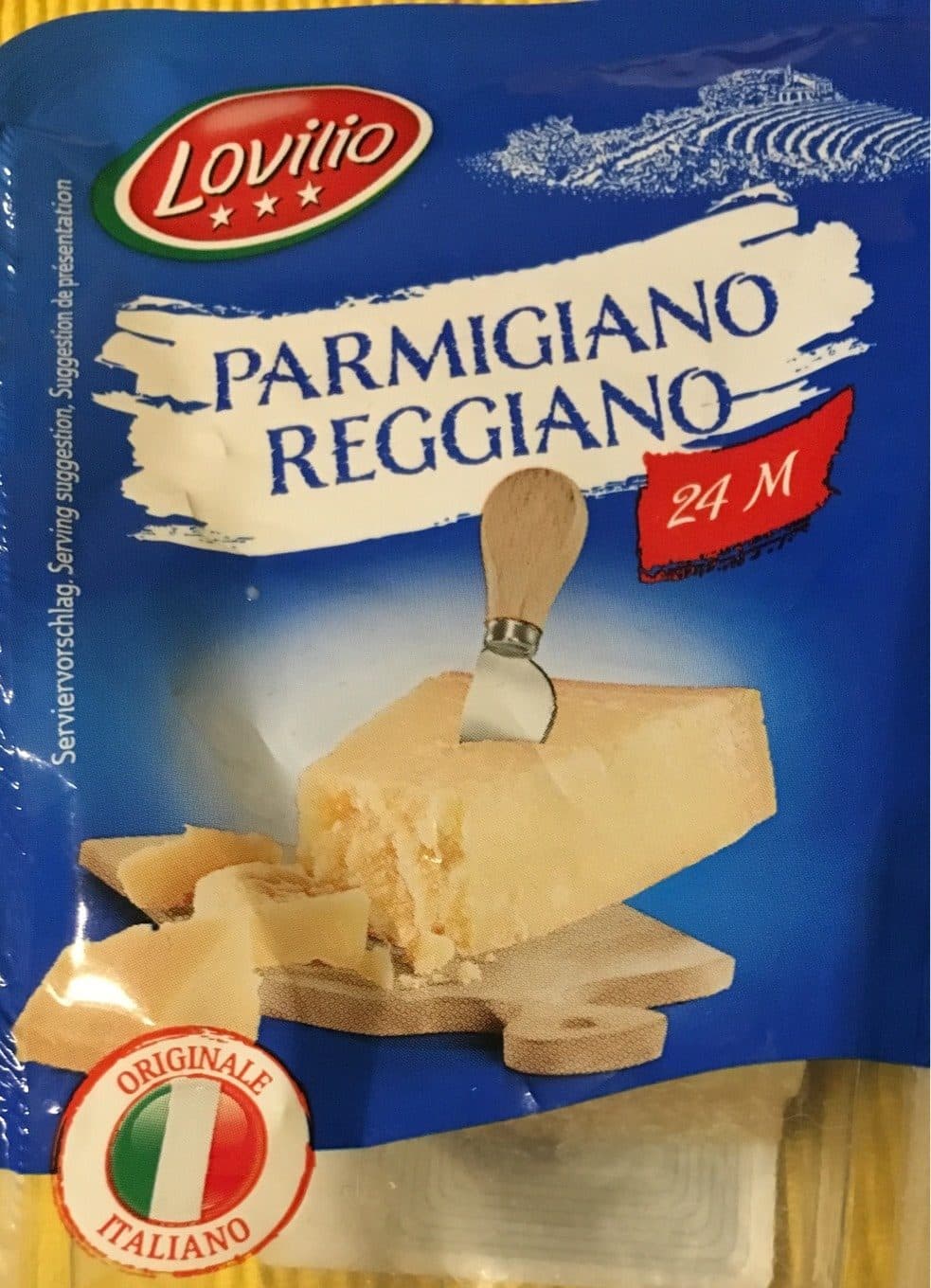 Lovilio Parmigiano packshot