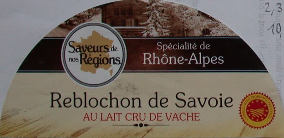 Saveurs de nos Régions Reblochon de Savoie packshot