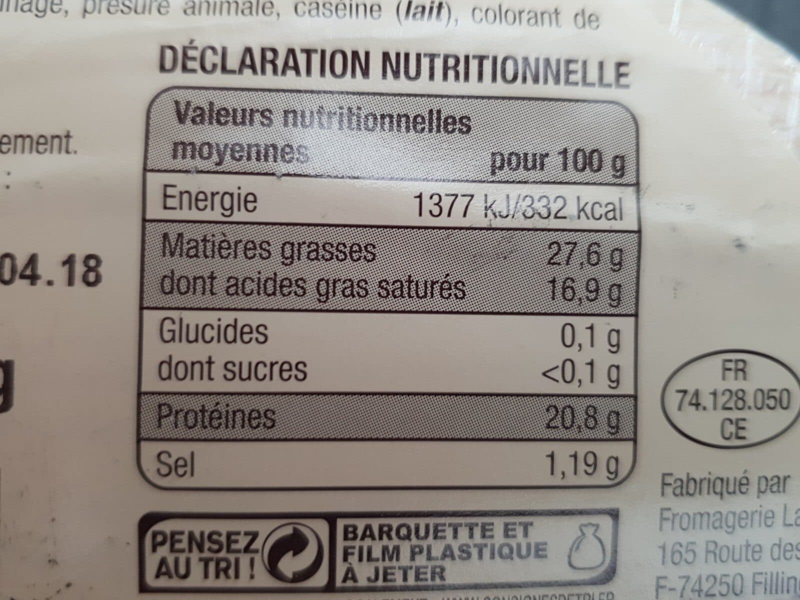 Saveurs de nos Régions Reblochon de Savoie packshot