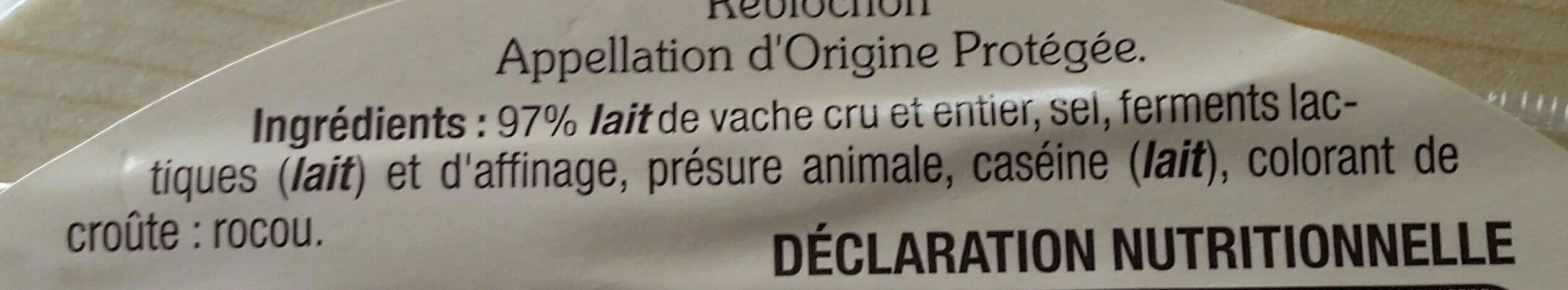 Saveurs de nos Régions Reblochon packshot