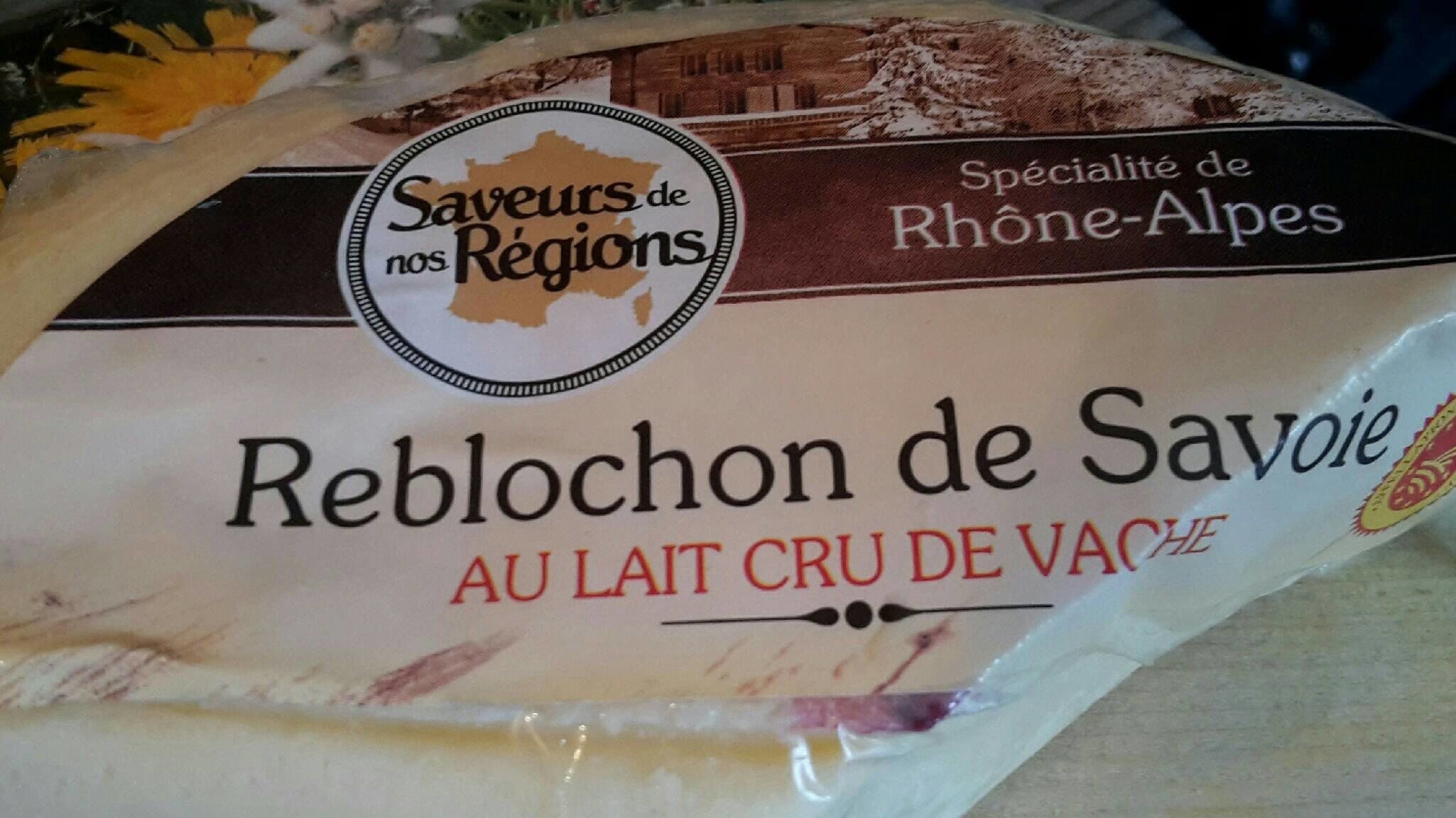 Saveurs de nos Régions Reblochon de Savoie packshot