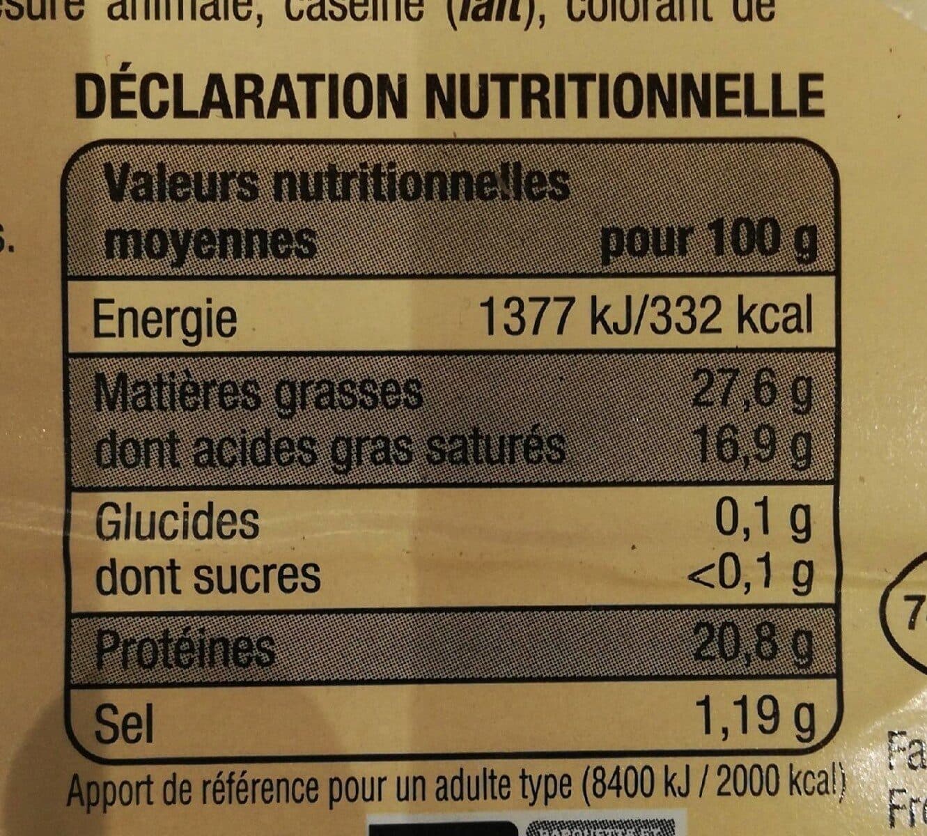 Saveurs de nos Régions Reblochon de savoie packshot