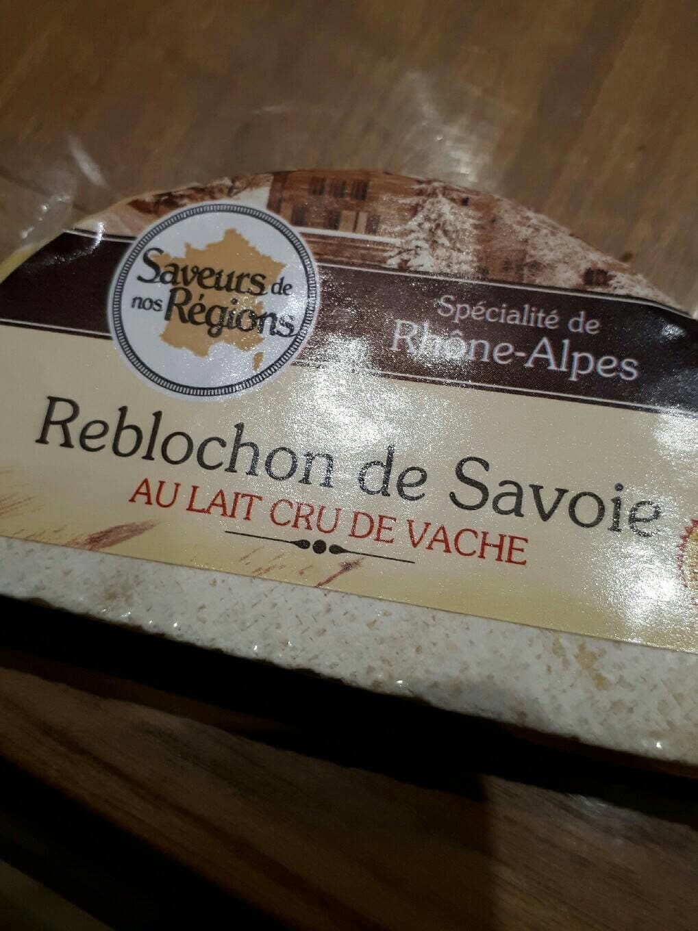 Saveurs De Nos Regions Reblochon de savoie packshot
