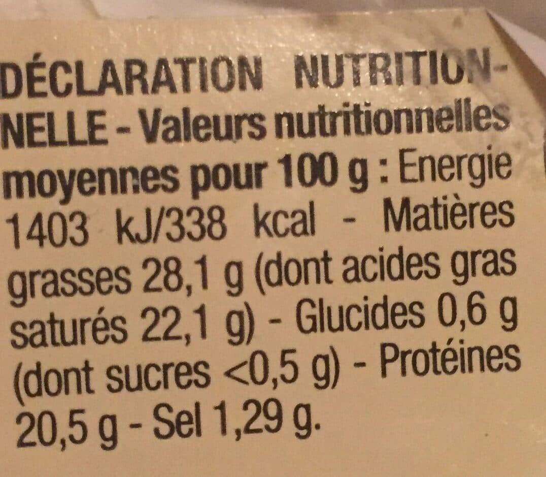 Saveurs de nos Régions Reblochon de savoie packshot