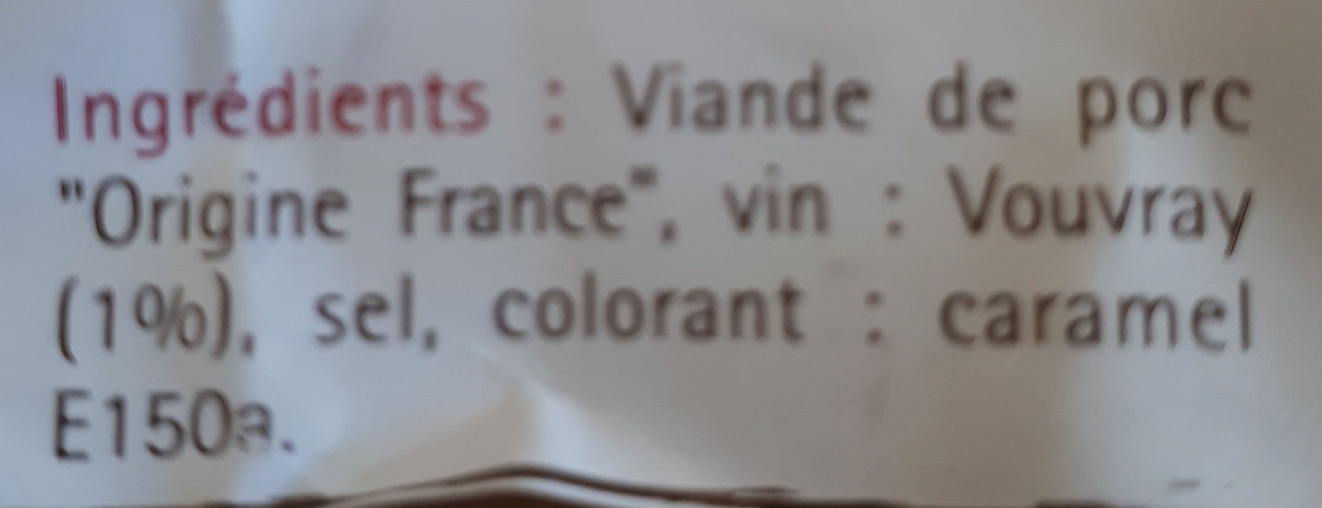 Open Food Facts Rillons Lunch au Vouvray packshot