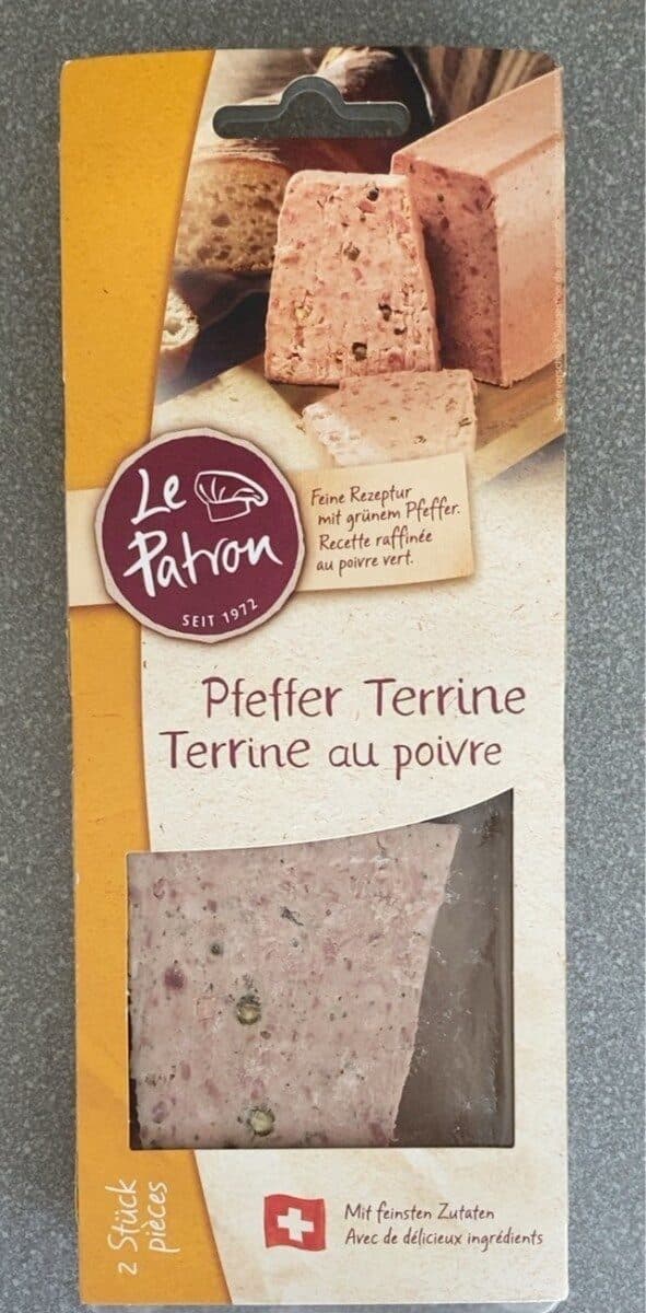 Le Patron Terrine au poivre packshot