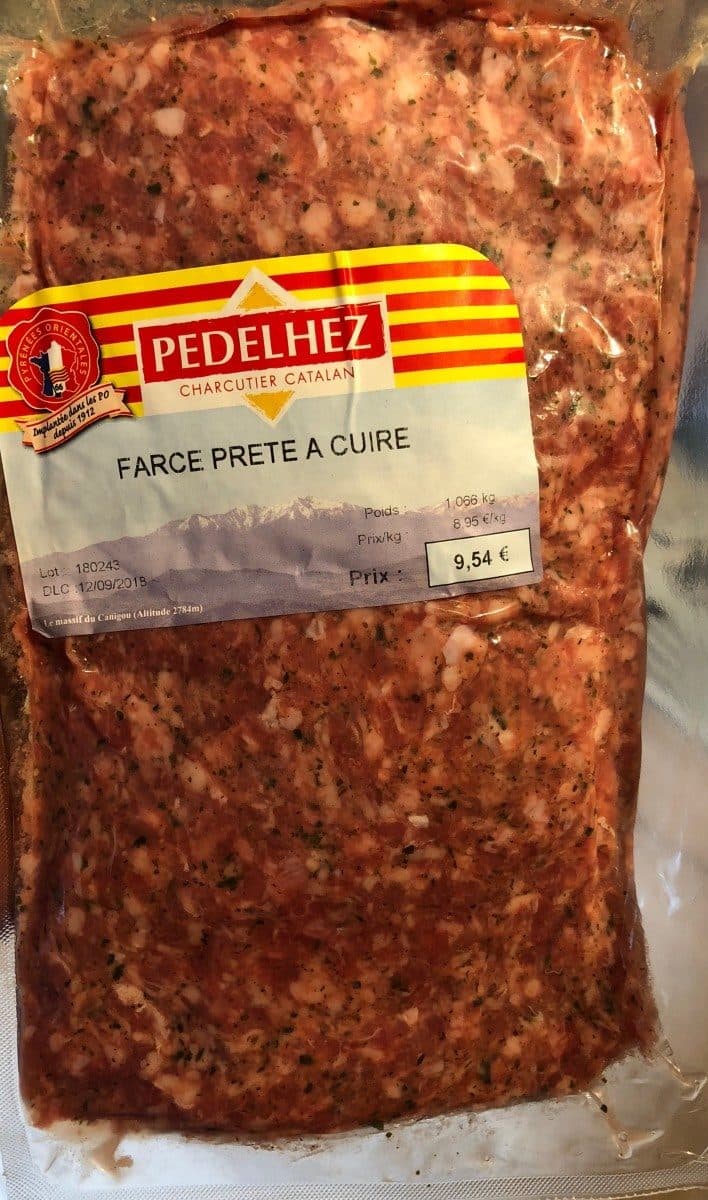 Open Food Facts Farce prete a cuire packshot