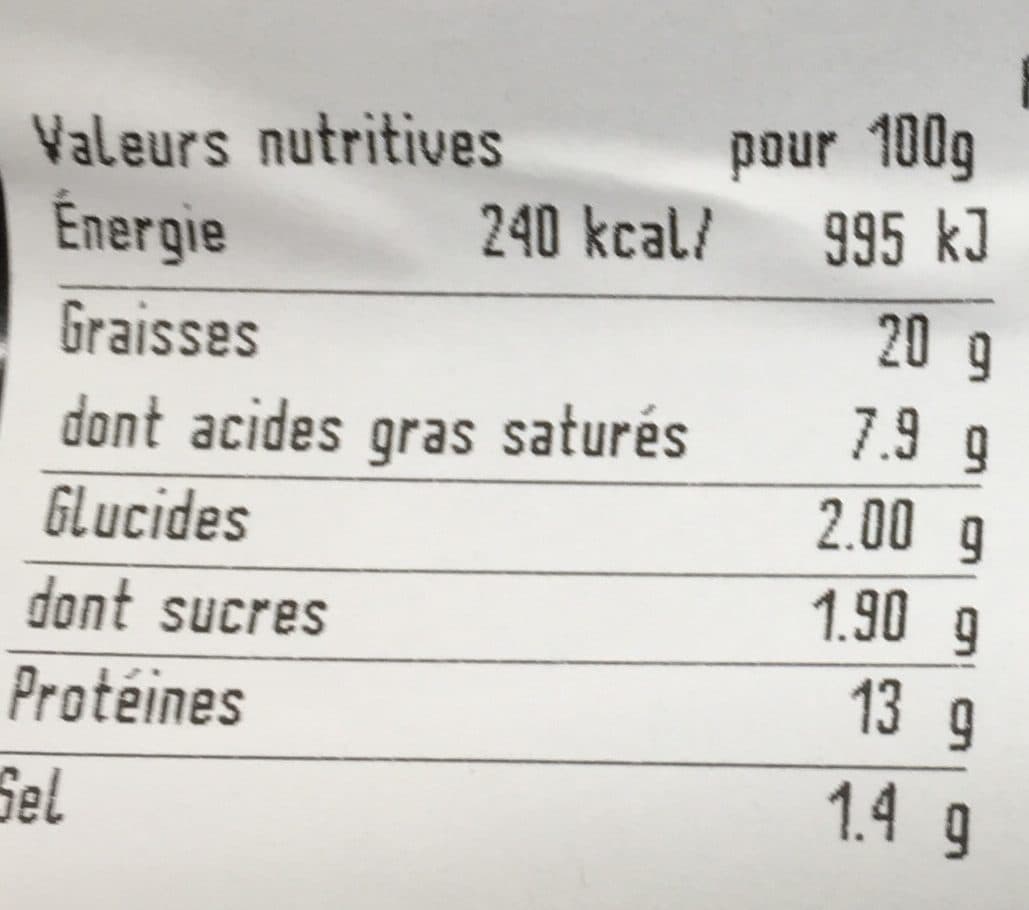 Cochonnailles du Haut-Bois Boudin Blanc Campagnard packshot
