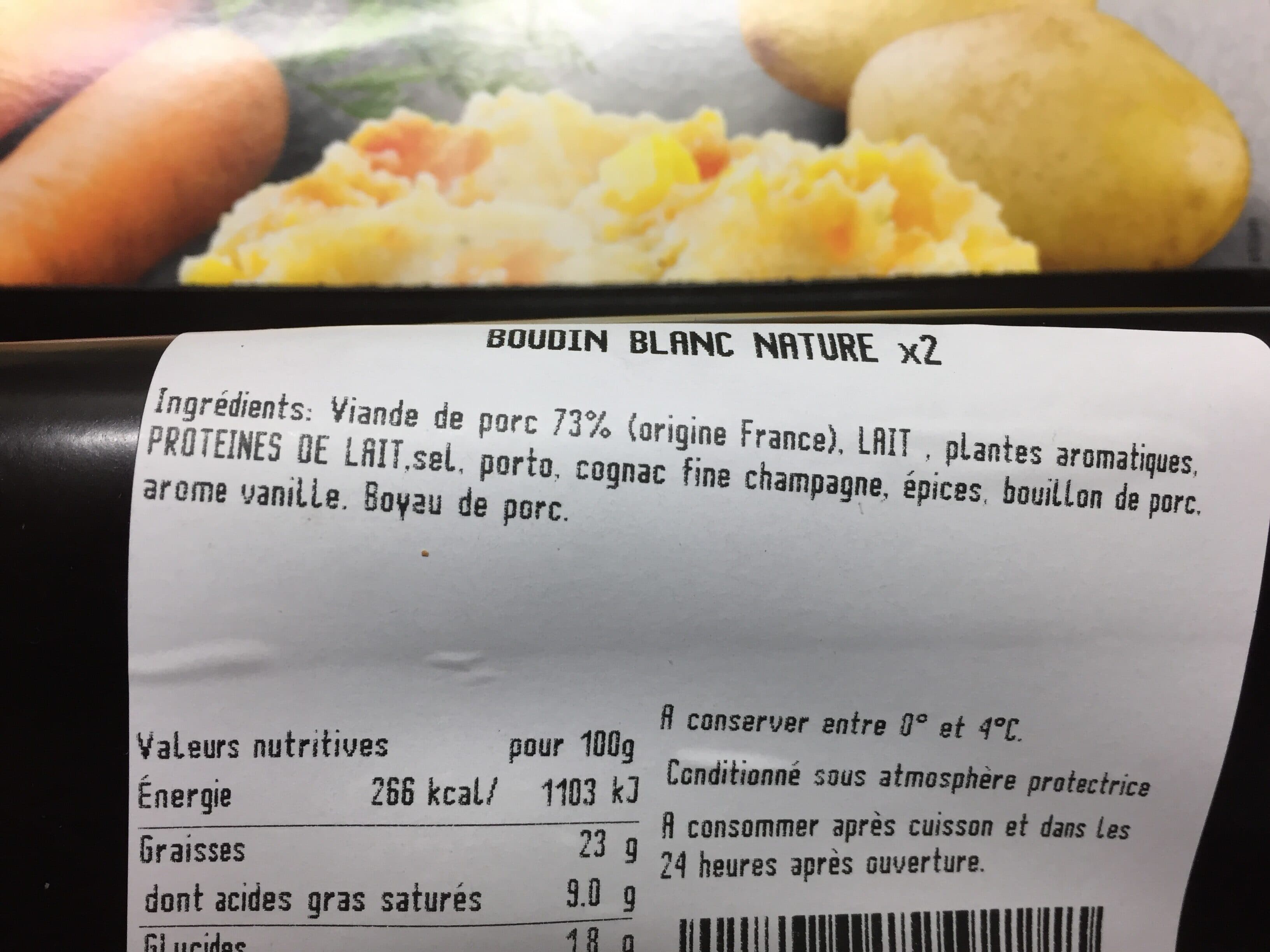 Cochonnailles Du Haut Bois Boudin blanc packshot