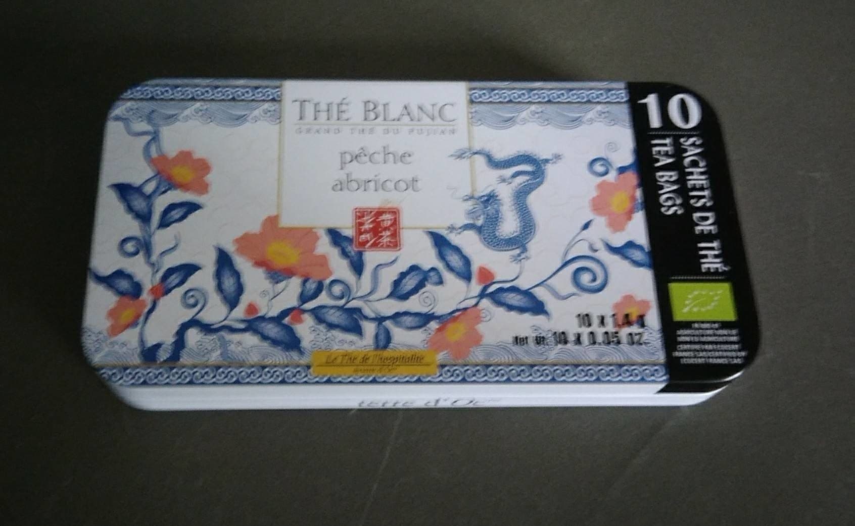 Open Food Facts Thé blanc pêche abricot packshot