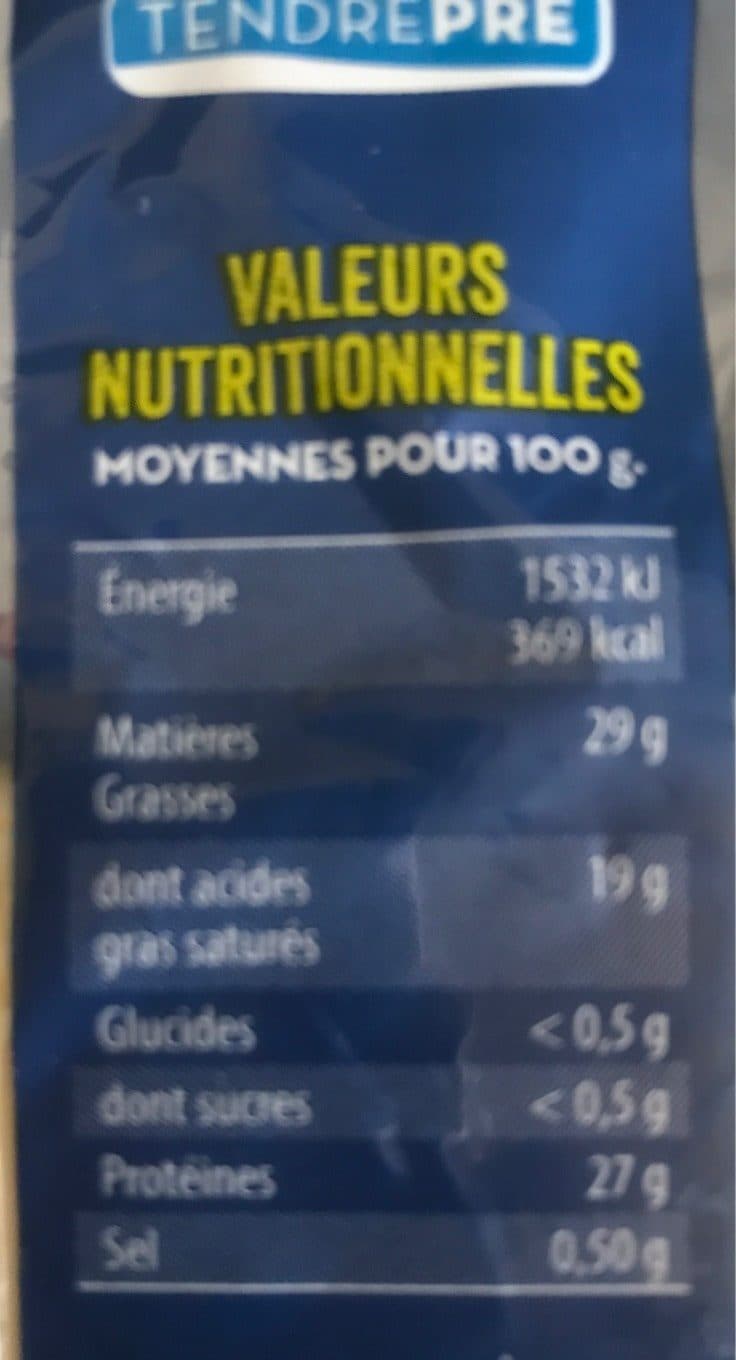 TENDREPRÉ Emmental français - Fromage à pâte pressée cuite packshot