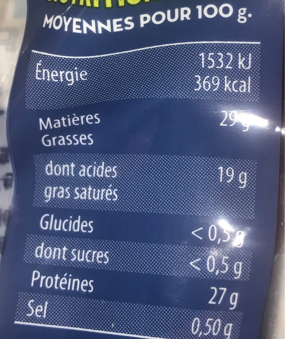 Tendrepré Emmental - Fromage à pâte pressée cuite packshot