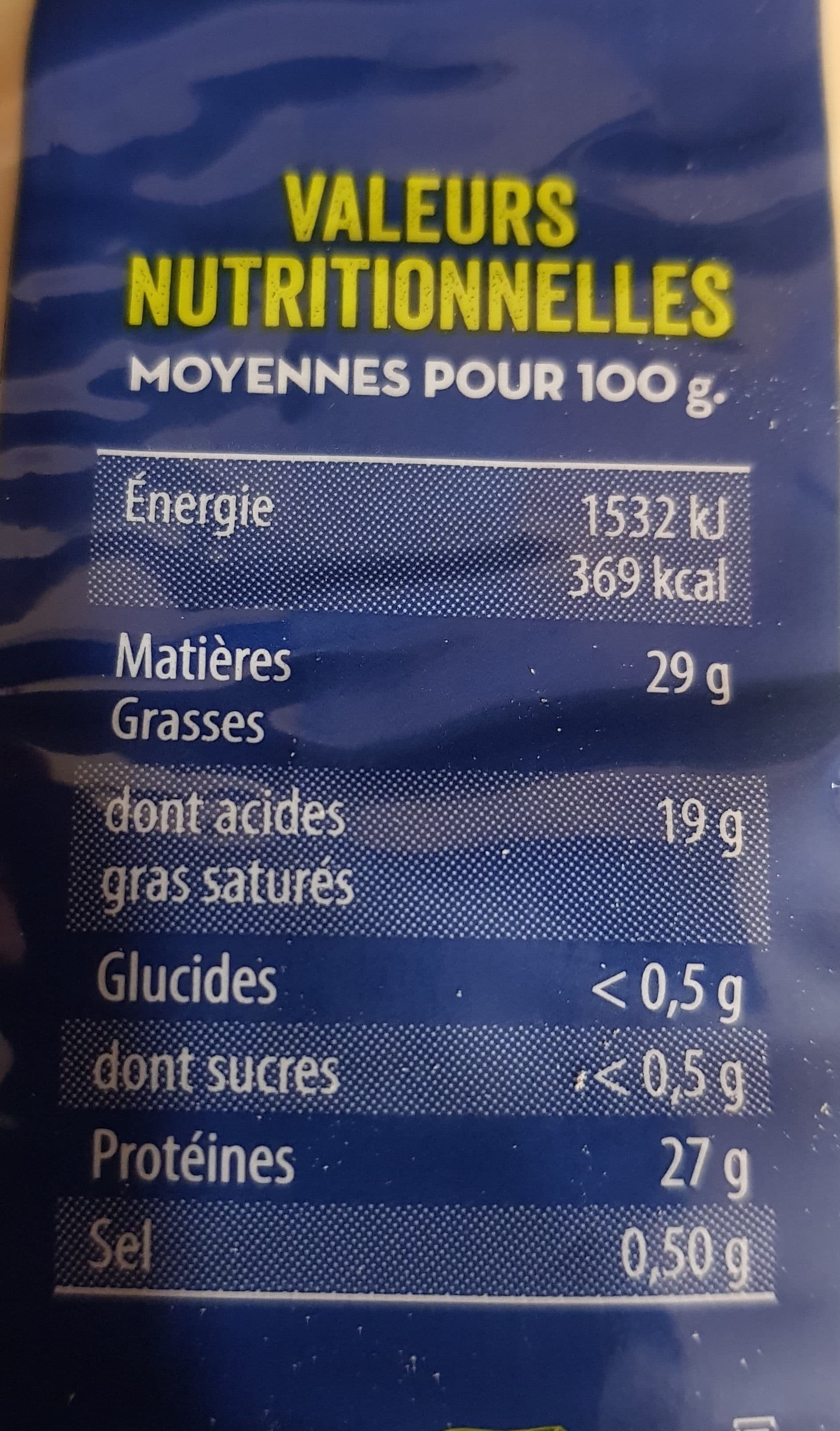 Open Food Facts Emmental français packshot