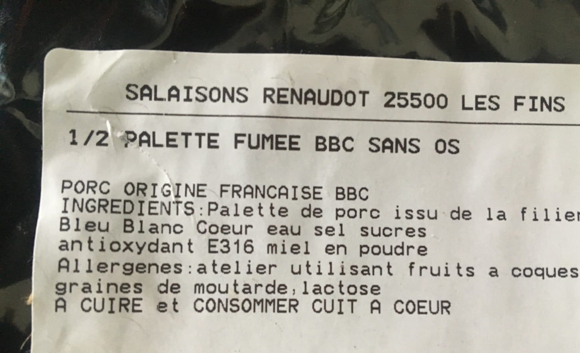 Open Food Facts 1/2palette fumee sans os packshot