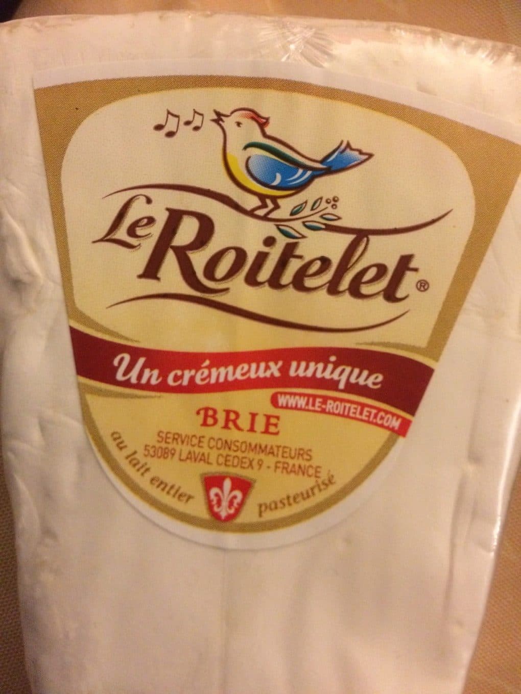 Le Roitelet Fromage de brie packshot