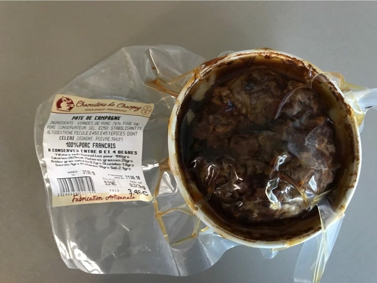 Open Food Facts Paté de campagne packshot