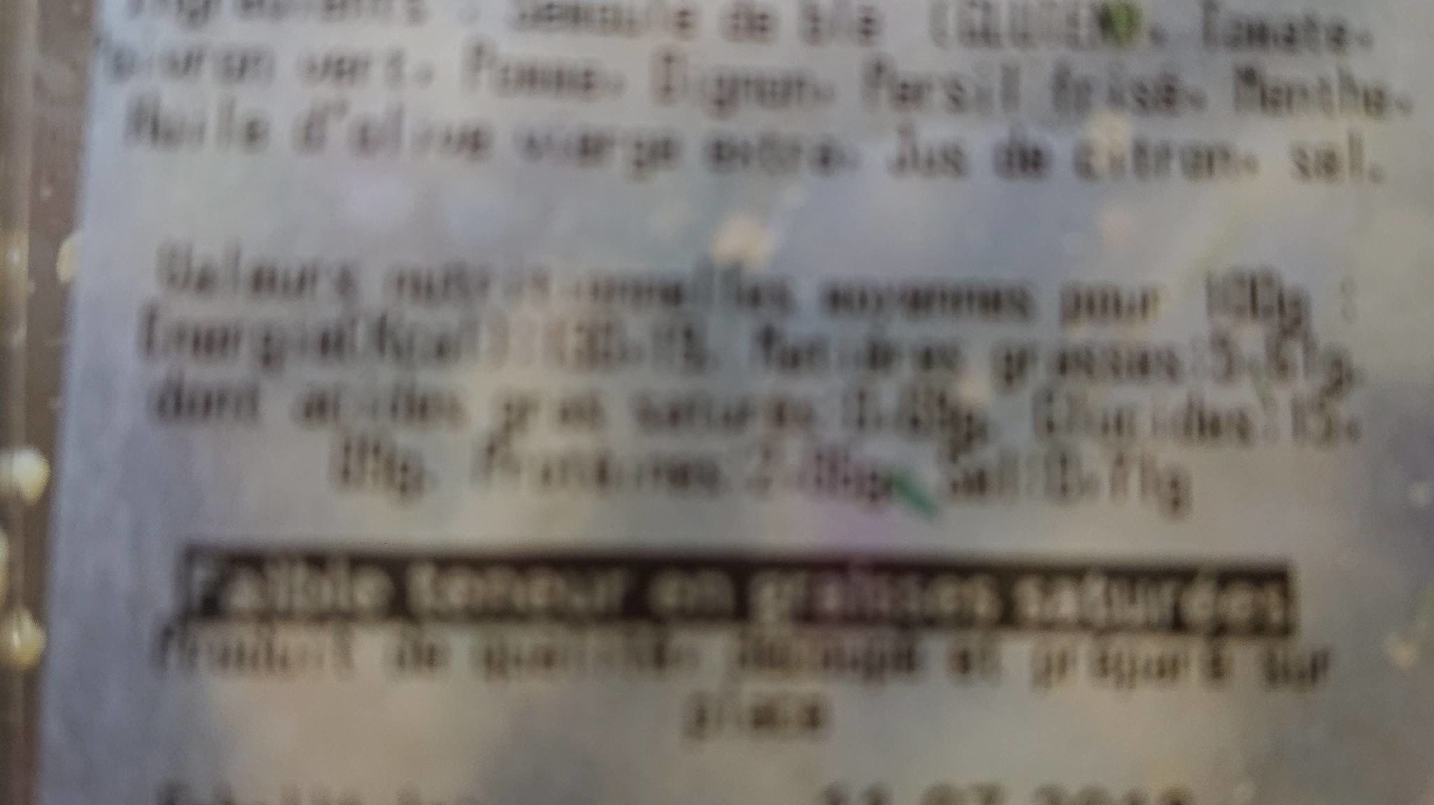 Open Food Facts Taboulé verde packshot
