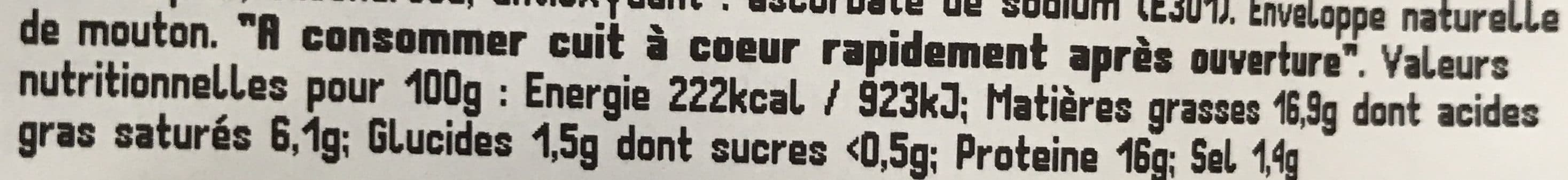 Emile Charotain Chipolatas packshot