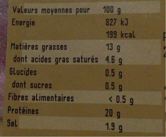 Open Food Facts Jambon a l ancienne packshot