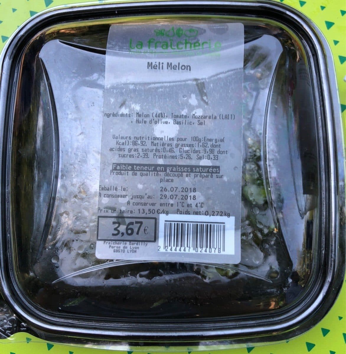 Open Food Facts Méli Melon packshot
