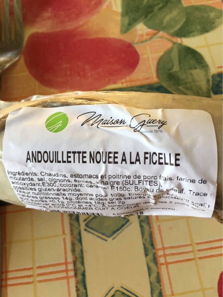 Open Food Facts Andouillette packshot