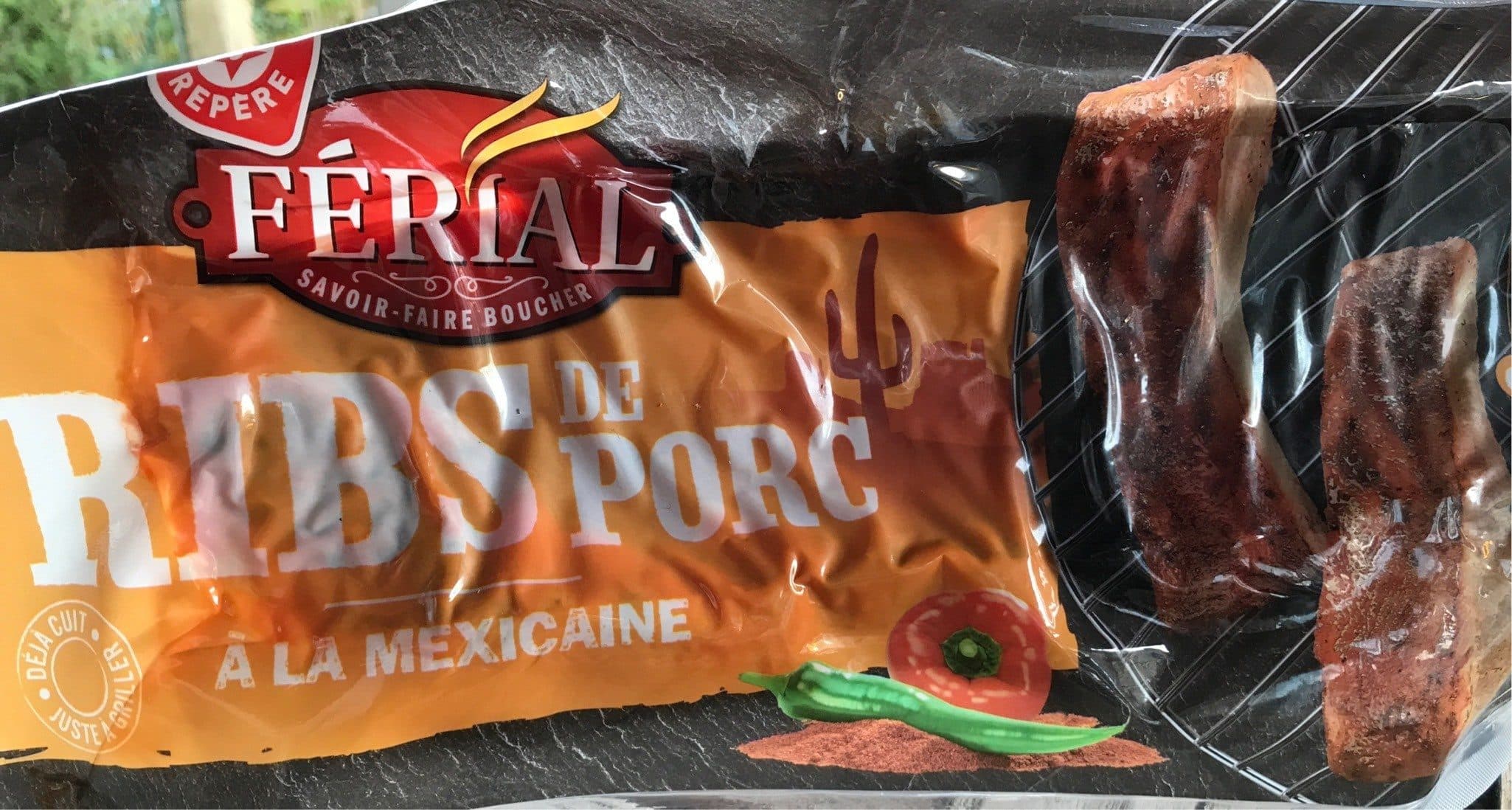Open Food Facts Ribs de porc à la mexicaine packshot