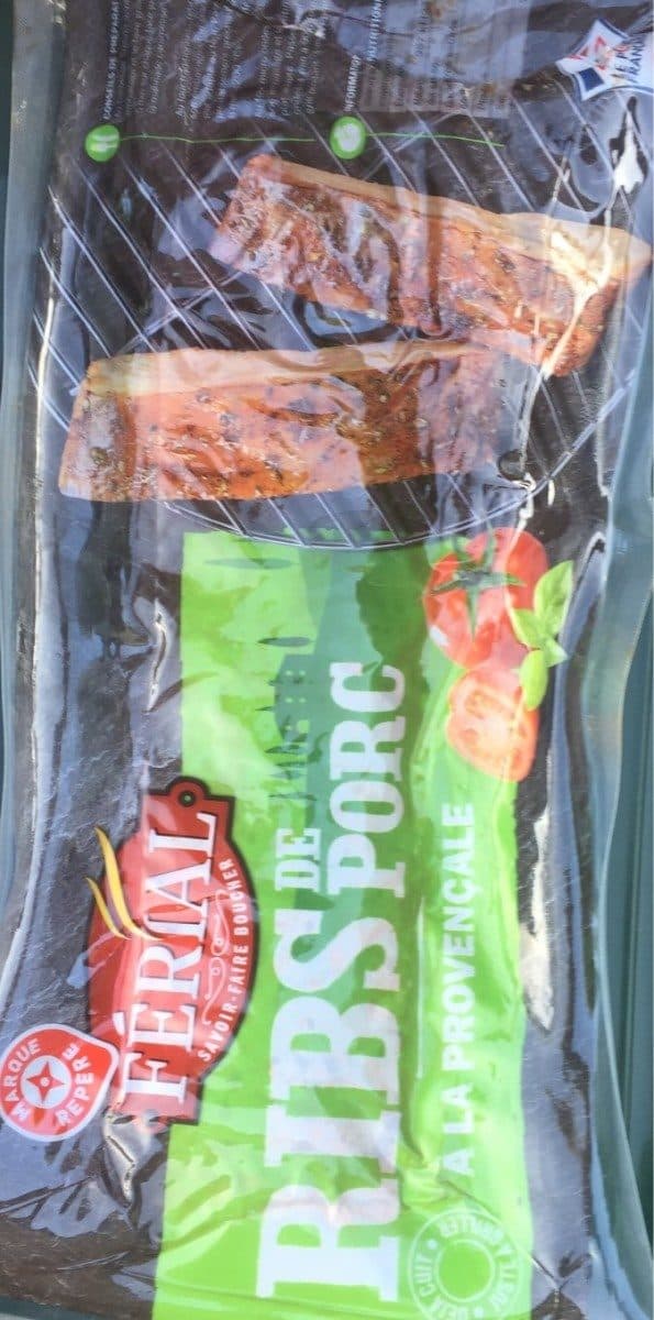 Open Food Facts Ribs de porc packshot