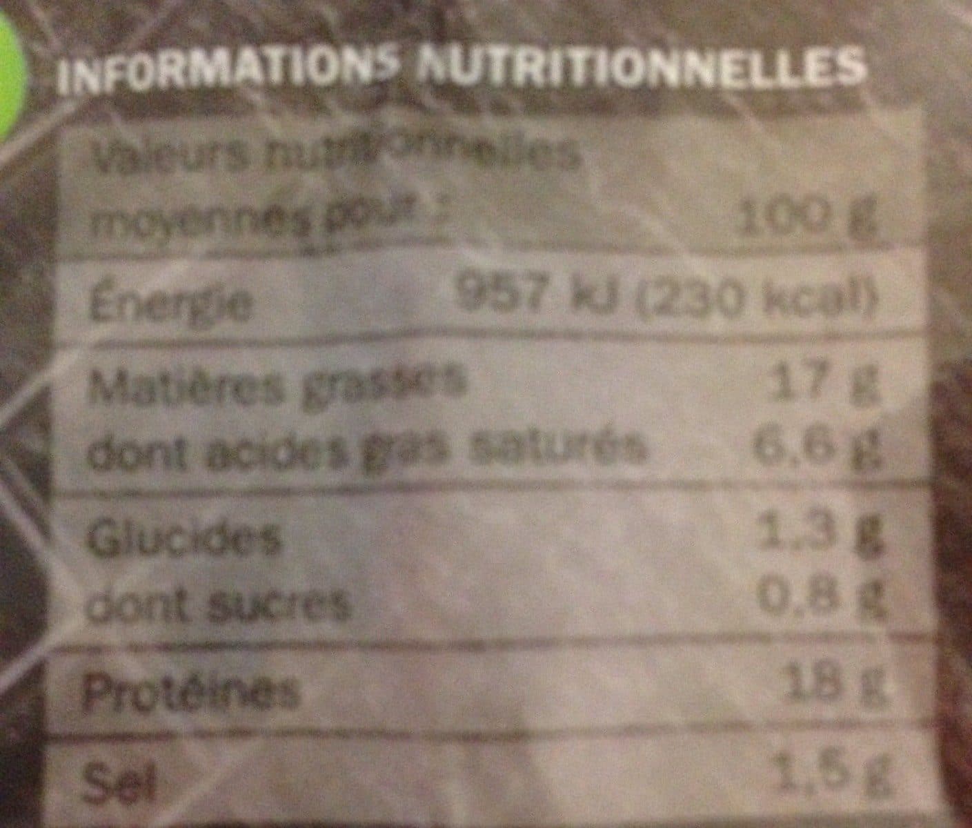Open Food Facts Ribs de porc a la provencale packshot