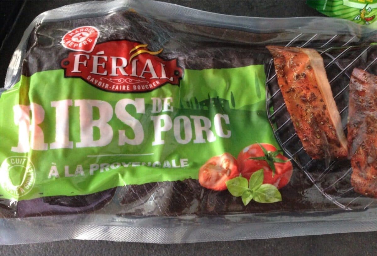 Férial Ribs de porc à la provençale packshot