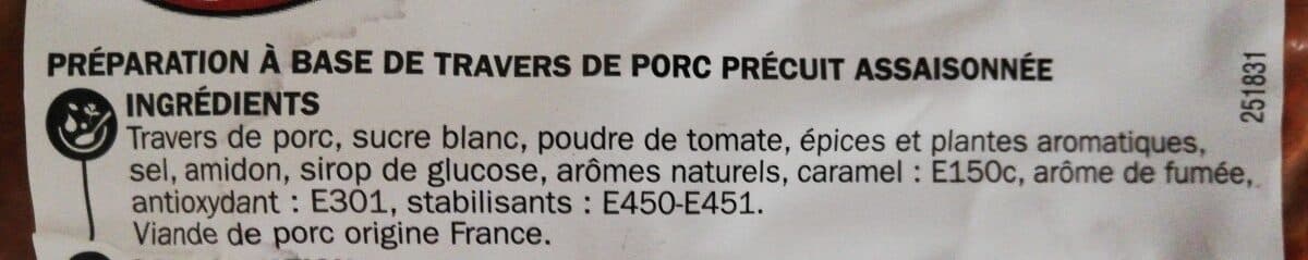 Férial Ribs de porc barbecue packshot
