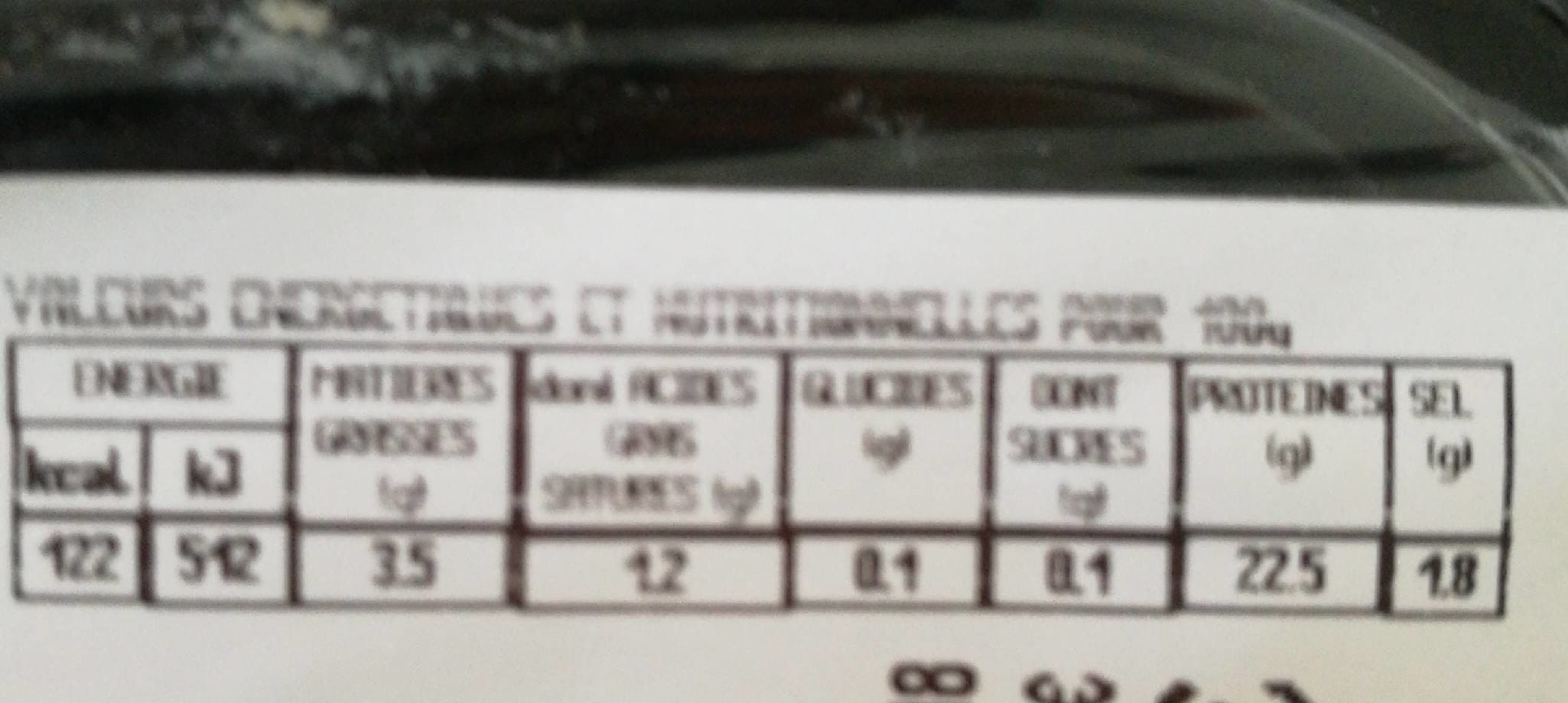Open Food Facts Roti cuit saumure packshot