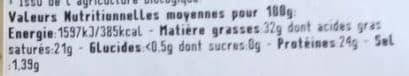 Les Messagers des Saveurs Morbier bio packshot