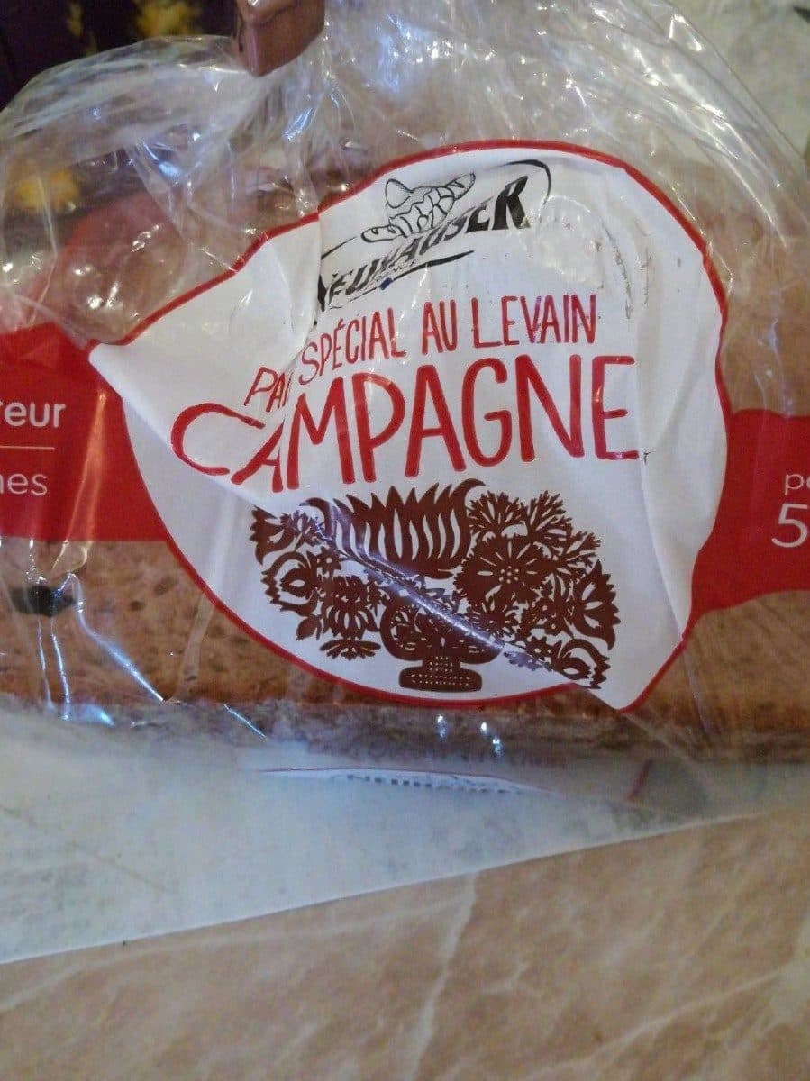 Open Food Facts Pain spécial au levrain campagne packshot