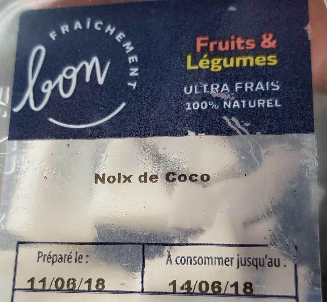 Open Food Facts Noix de coco fraîche packshot